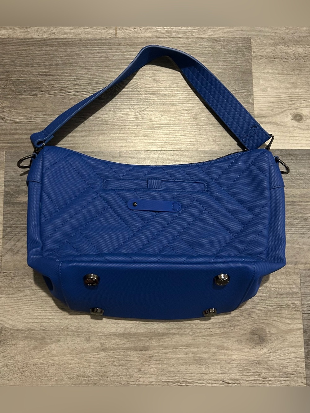 NWOT Lug Harmony Blue Quilted Shoulder Bag Crossbody Strap
